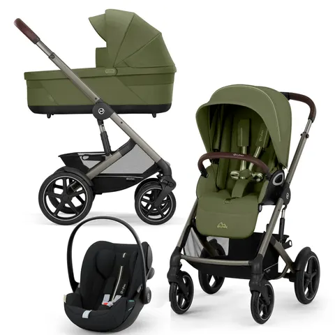 Cybex Talos S Lux wózek dziecięcy zestaw 3w1 / Moss Green