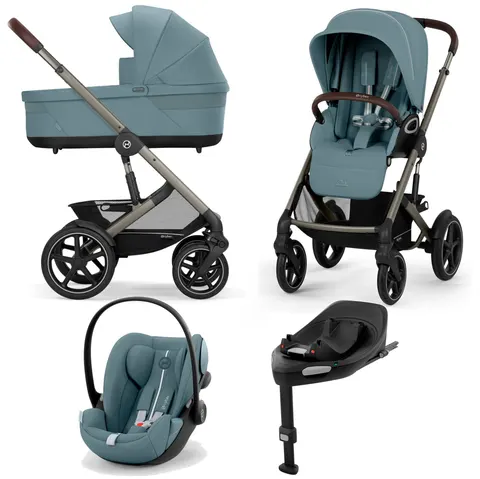 Cybex Talos S Lux wózek dziecięcy zestaw 4w1 / Stormy Blue