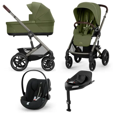 Cybex Talos S Lux wózek dziecięcy zestaw 4w1 / Moss Green