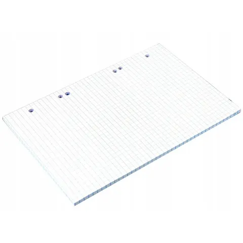 Wkład do segregatora, format A5, 50 kartek, kratka, UNIPAP
