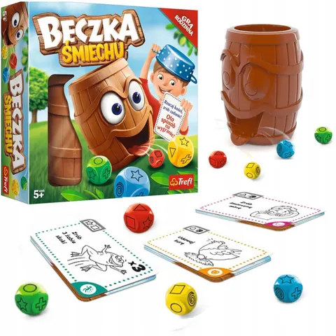 Gra zręcznościowa Beczka Śmiechu Trefl