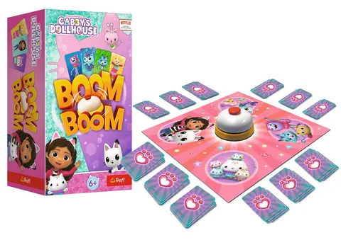 Gra zręcznościowa Boom Koci Domek Gabi Trefl 02548
