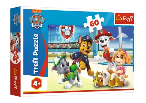 Puzzle 60 elementów W świecie piesków Psi Patrol Trefl