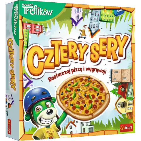 Gra planszowa Cztery Sery z Rodziną Treflików – Trefl