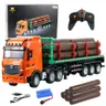 Ciężarówka Transporter Drewna Zdalnie Sterowany RC Huina 1:18