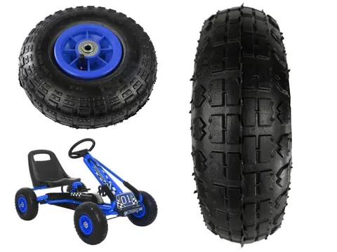 Koło do gokarta A15 niebieskie Lean Toys