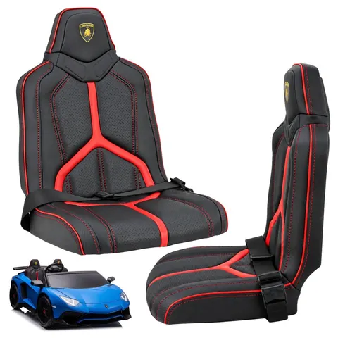 Siedzisko z ekoskóry do pojazdu na akumulator A8803 Lamborghini XXL