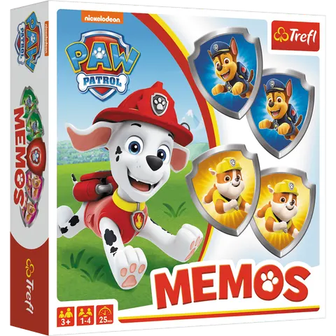 Gra pamięciowa Memos Psi Patrol Trefl