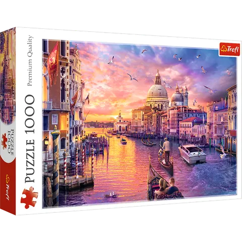 Puzzle 1000 elementów Uroki Wenecji Trefl