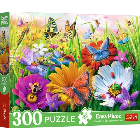 Puzzle Trefl EasyPiece 300 elementów Owady na łące
