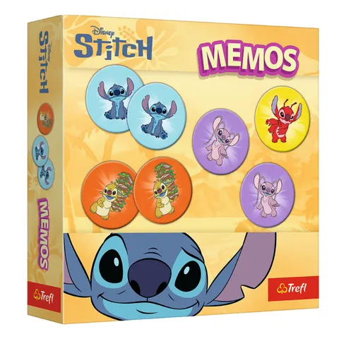 Gra dla dzieci Memos Lilo & Stitch Trefl