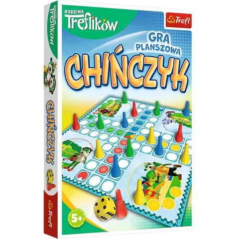 Gra planszowa Chińczyk Rodzina Treflików Trefl 02069