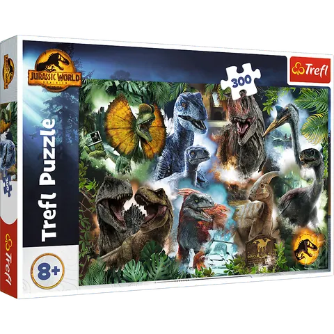 Puzzle - 300 - Ulubione dinozaury - Universal Jurassic World - Trefl 23013