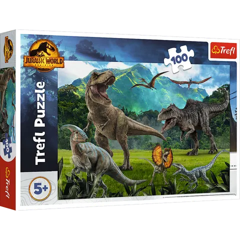 Puzzle - 100 - Park Jurajski - Universal Jurrasic World - Trefl 16441