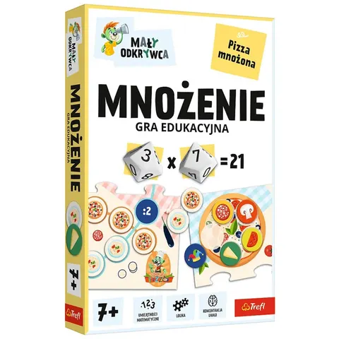 Gra dla dzieci Mnożenie Mały Odkrywca Trefl 02802