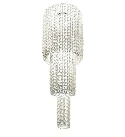 Lampa wisząca CLP-S6 - szkło. stal węglowa