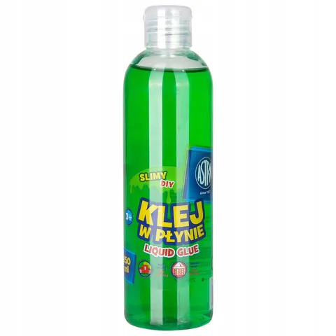 ASTRA KLEJ SZKOLNY W PŁYNIE ZIELONY 250ml DO SLIME