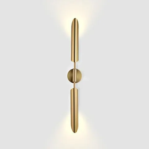 MOOSEE lampa ścienna LOCCA złota
