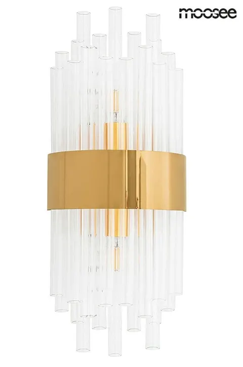 MOOSEE lampa ścienna PORTOFINO złota