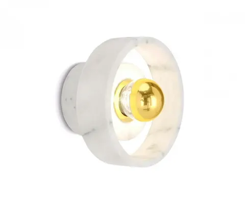 MOOSEE lampa ścienna ARCO biała