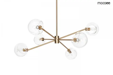 MOOSEE lampa wisząca AURA 6 złota