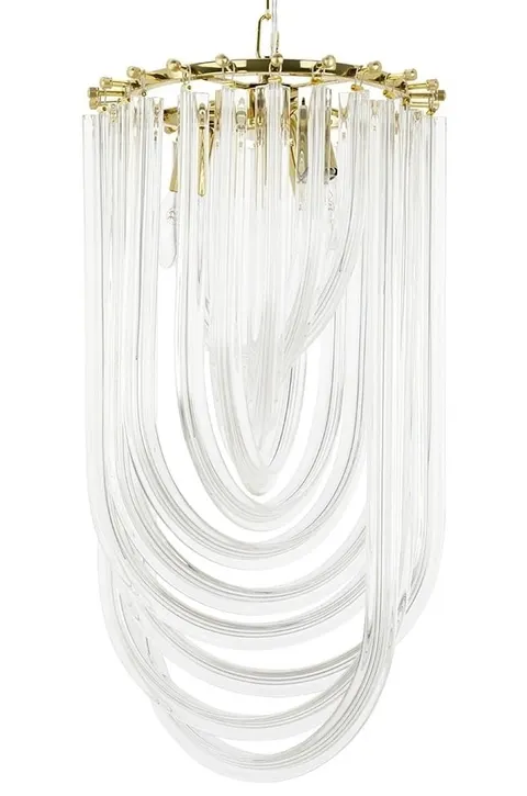 MOOSEE lampa wisząca MURANO L złota