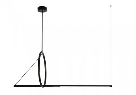 MOOSEE lampa wisząca STICK czarna
