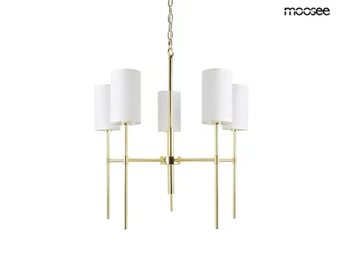 MOOSEE lampa wisząca IMPERIO 5 złota