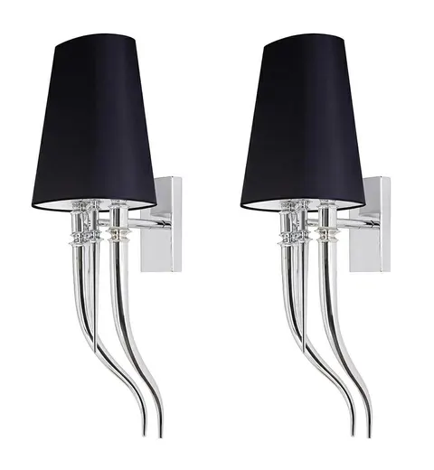 MOOSEE zestaw 2 sztuk lamp ściennych DEVIL WALL 1 czarny