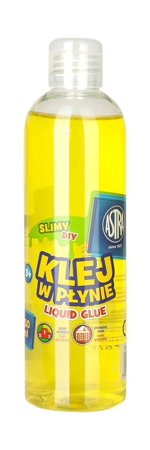 Klej w płynie żółty 250 ml, ASTRA