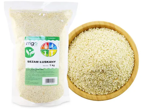Sezam biały łuskany 1kg - MIGOgroup