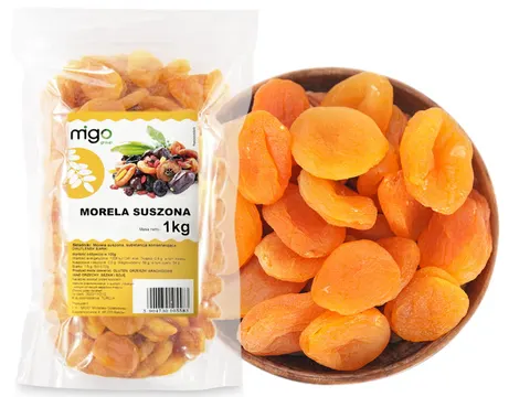 Morele suszone jasne 1kg- MIGOgroup