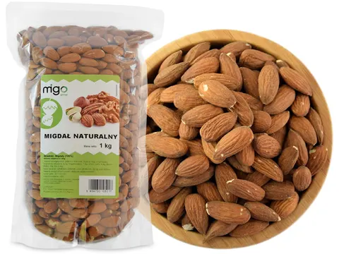Migdały kalifornijskie, całe 1 kg - MIGOgroup