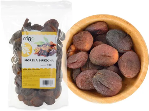 Morele suszone niesiarkowane 1kg- MIGOgroup