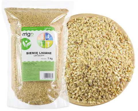 Siemię lniane złote 1kg - MIGOgroup