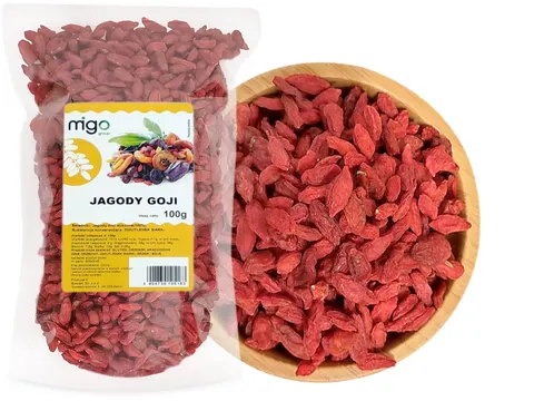 JAGODY GOJI - Suszone Owoce 100g - MIGOgroup