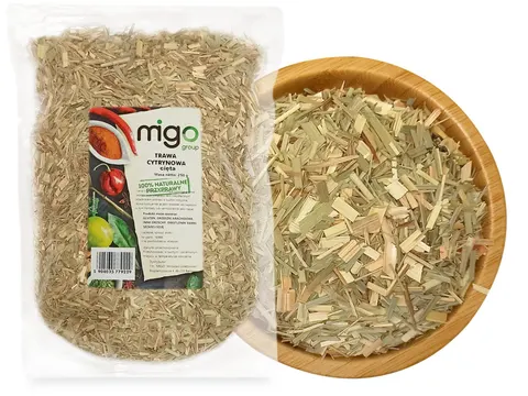 Trawa cytrynowa Cięta, LIŚĆ - 250g - MIGOgroup
