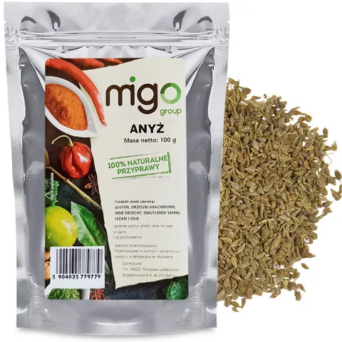 Anyż ziarno 100g - MIGOgroup