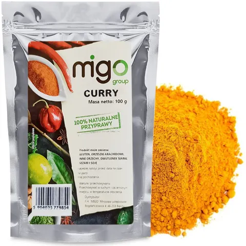 Curry indyjska naturalna 100g - MIGOgroup