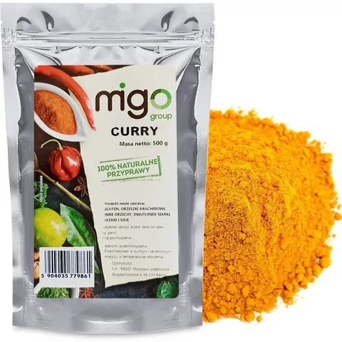 Curry indyjska naturalna 500g - MIGOgroup