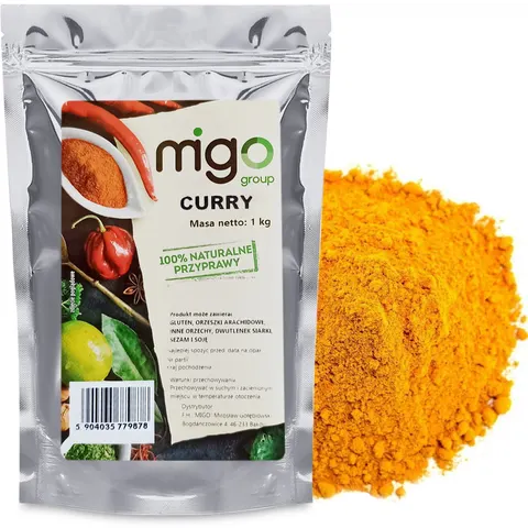 Curry indyjska naturalna 1kg - MIGOgroup