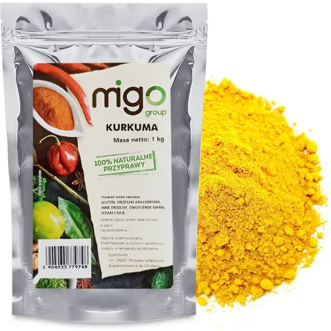 Kurkuma mielona 1kg - MIGOgroup