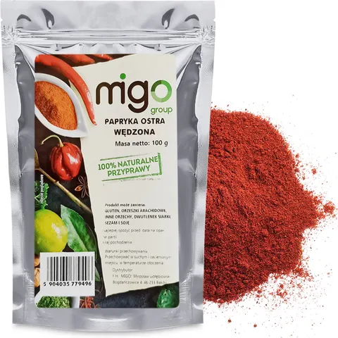 Papryka ostra wędzona ASTA 100g - MIGogroup