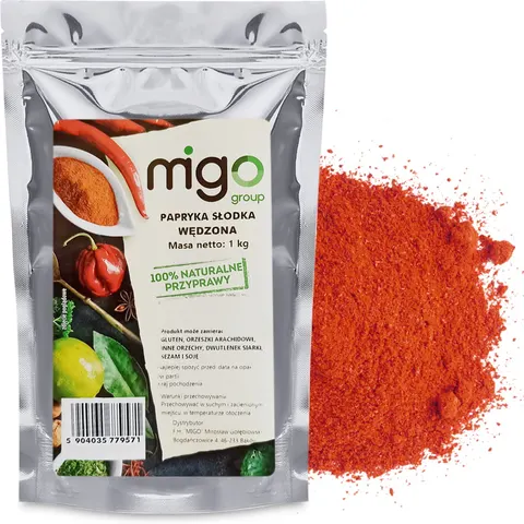 Papryka słodka wędzona ASTA 1kg - MIGOgroup