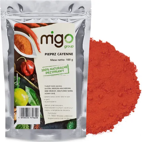 Pieprz Cayenne mielony 100g - MIGOgroup