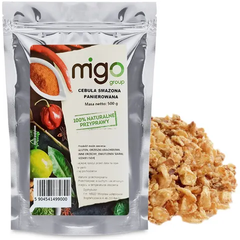 Cebula smażona panierowana 500g - MIGogroup