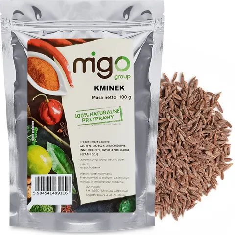 Kminek naturalny ziarno 100g - MIGogroup