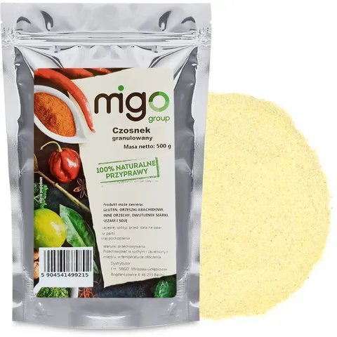 CZOSNEK granulowany 500g - do SOSU i MIĘS, Zup - MIGogroup