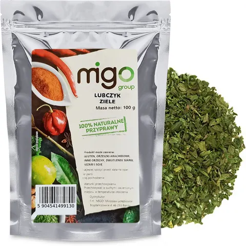 Lubczyk suszony liść aromatyczny 100g - MIGogroup