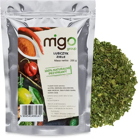 Lubczyk suszony liść aromatyczny 200g - MIGogroup